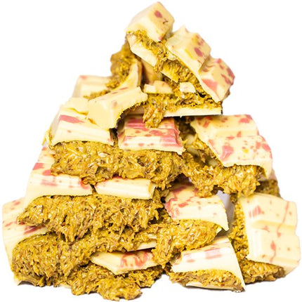 Dubai Pistachio Chocolate White & Pink Edition Luxe 200g - Sweetspot
