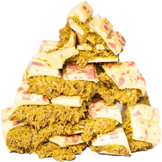 Dubai Pistachio Chocolate White & Pink Edition Luxe 200g - Sweetspot