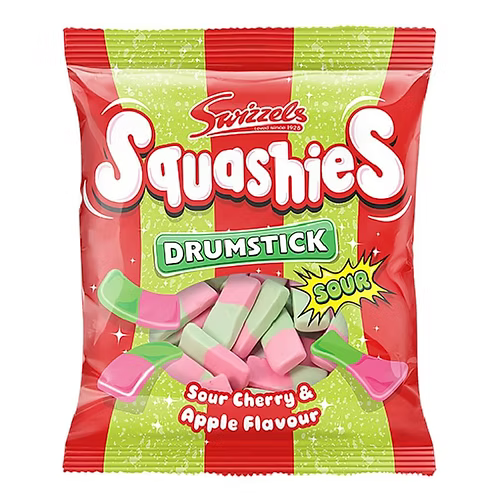 Squashies Drumstick Sour Cherry / Apple Flavour 120gr - Sweetspot