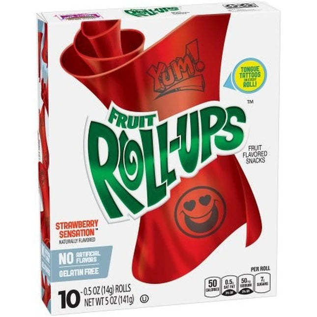 Fruit Roll Ups Strawberry Sensation 141g - Sweetspot