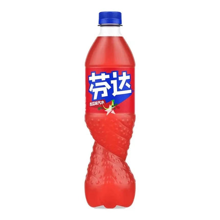 Fanta Watermeloen 500ml bottle from Mijn winkel, showing the watermelon-flavored soda with a vibrant label.
