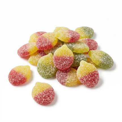 Vegan Fizzy Apples by Mijn Winkel, fresh green apples with bubbles, highlighting the fizzy and vegan qualities of the product.