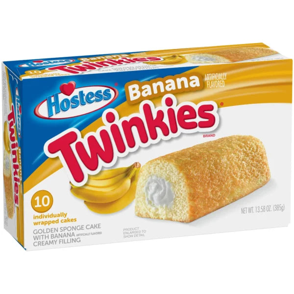 Hostess Banana Twinkies Cake 385g - Sweetspot